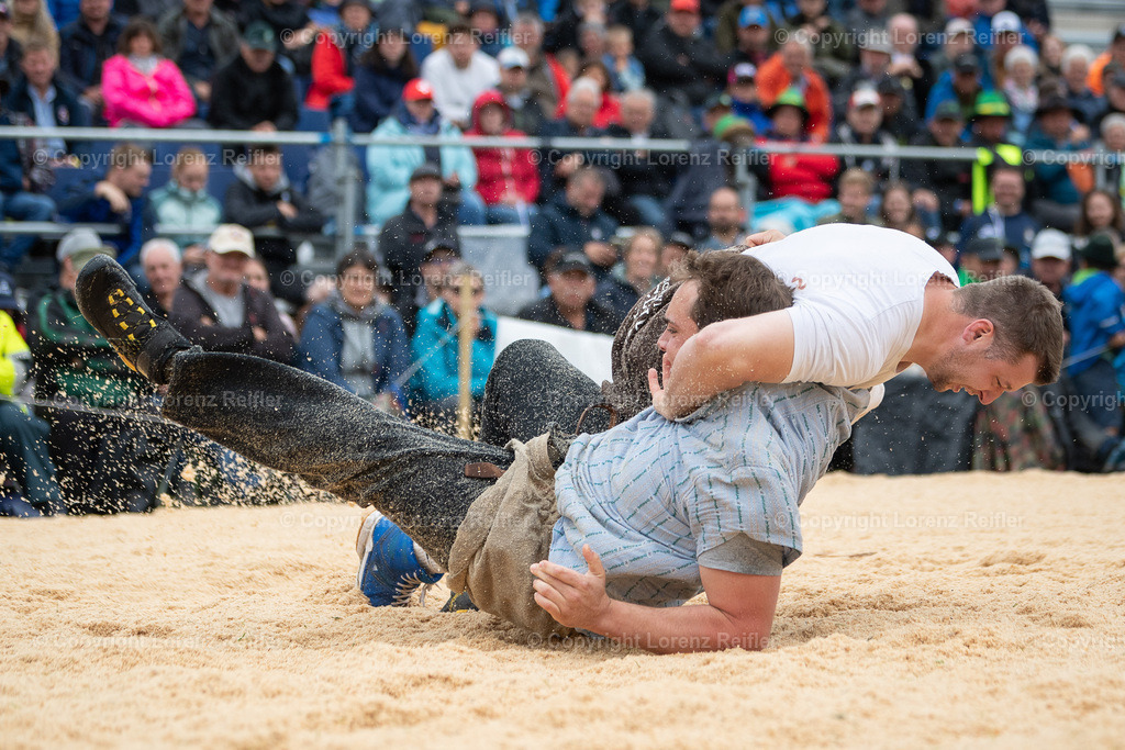 Schwingen -  Appenzeller Kantonal Schwingfest 2024 | Hundwil, 7.7.24, Schwingen - Appenzeller Kantonal Schwingfest.