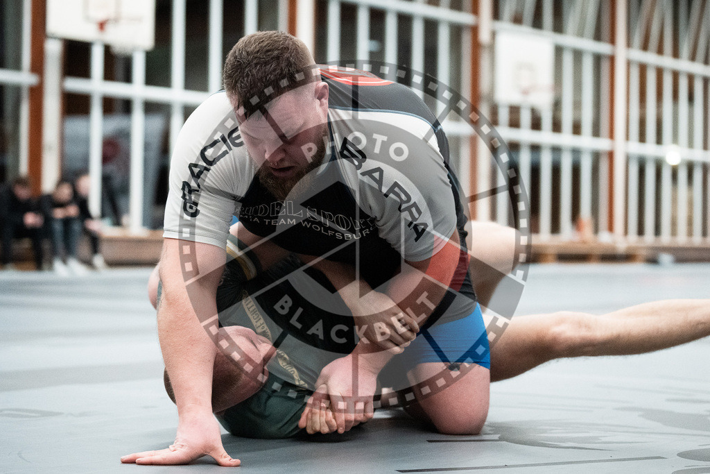 20251129PBB9091 | Fighters compete during the luta livre competition ILLCS XI winter edition on November 29, 2025 in Hannover, Germany.