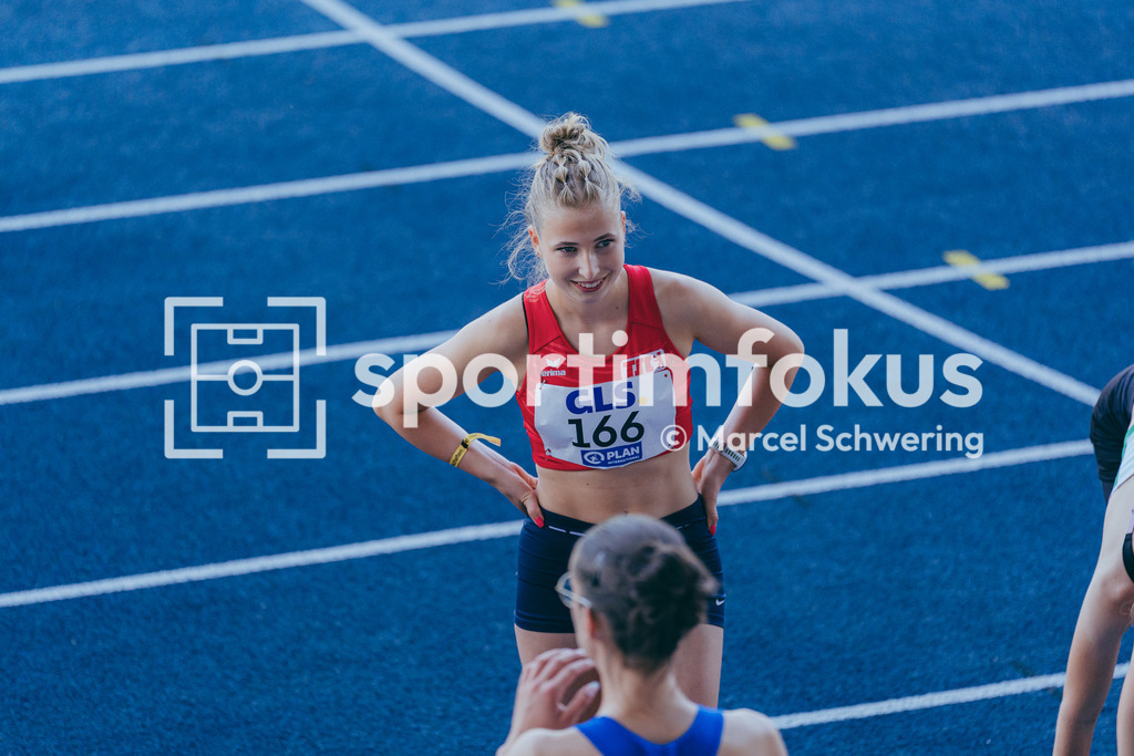 DM U23 U18 Bochum 2026 | Leah Charlotte Koza (Berliner TSC) bei den Deutschen Meisterschaften der U18 &amp; U23 2026 im Lohrheidestadion in Bochum-Wattenscheid. - Realisiert mit Pictrs.com