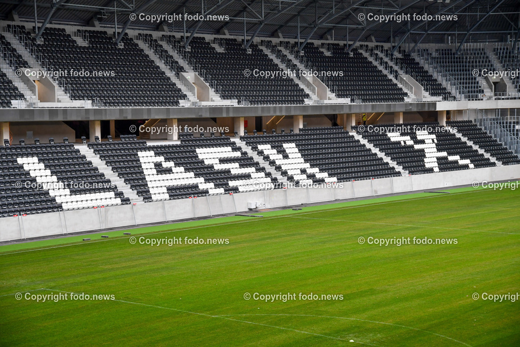 Raiffeisen Arena Linz_ Stadion_ Siegmund Gruber_ Praesident Lask Linz 31.01.2023-16 | 31.01.2023, Raiffeisenarena Linz, AUT, im Bild Raiffeisen Arena Linz
