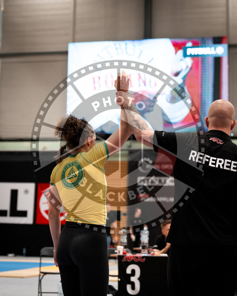 20250906PBB3002 | Fighters compete during the ADCC European Trials  competition in Warsaw, Poland, on September 6, 2025.