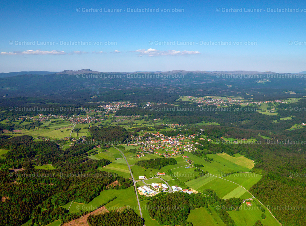 2724465 | Blick von Oberkreuzberg über Spiegelau zum Nationalpark Bayerischer Wald