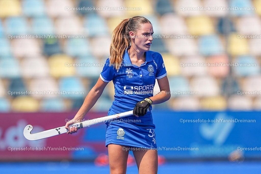 xydrx13082502052 | 13.08.2025, xydrx, Frauen EuroHockey Championship 2025, Gruppenphase, Gruppe B, Belgien - Schottland, Sparkassenpark Mönchengladbach: Ava Findlay (SCO #37)