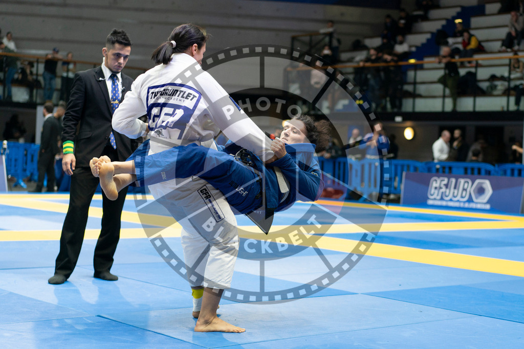 20240119PBB3271 | Fighters compete during the IBJJF European Championship in Paris, France, on January 19, 2024.
