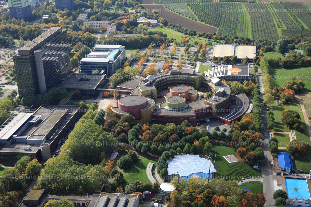 3070129 | Das ZDF-Sendezentrum des Zweiten Deutschen Fernsehens liegt im Mainzer Stadtteil Lerchenberg.