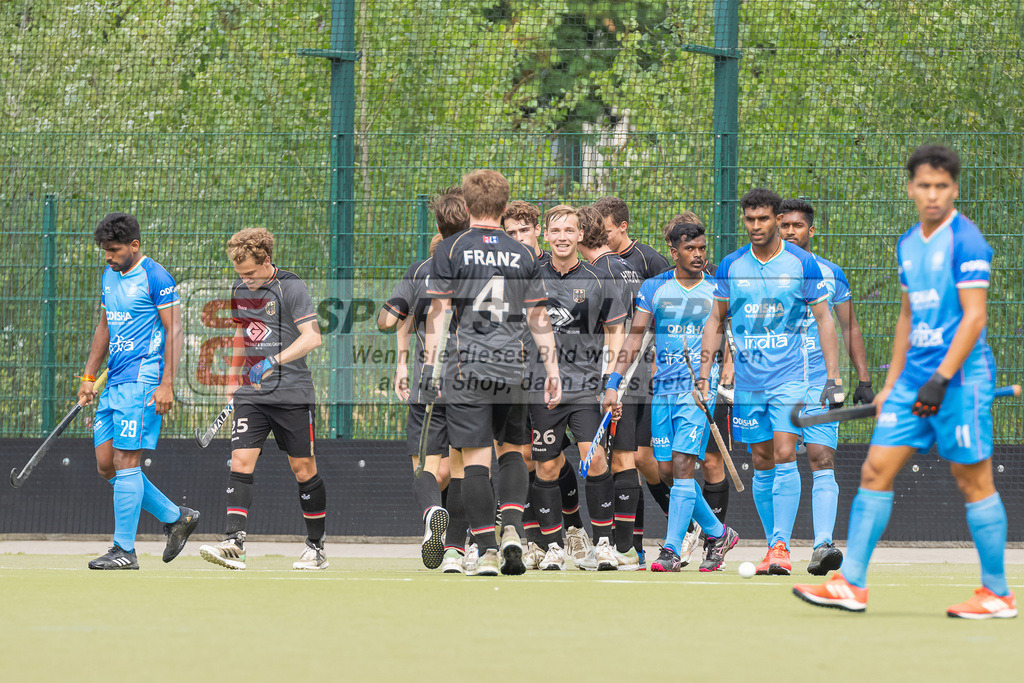 HK_20230822_103686 | 4 Nations Tournament Spiel um Platz 1 ( MU21 ) Indien - Germany am 22.8.2023 DHC Düsseldorf, Düsseldorf ,