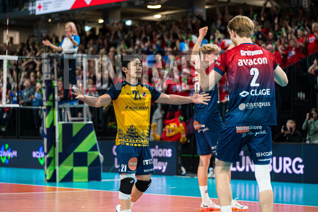 Volleyball I Herren I Saison 2025/2026 I CEV Champions League I CLVM69 I SVG Lüneburg - Sporting CP Lisboa | CONTRAST ZERØ MEDIA - Realisiert mit Pictrs.com