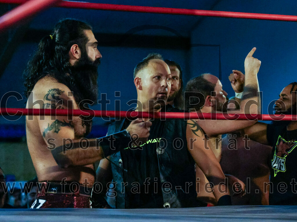 2023-11-11_102_Erding_Wrestlingshow | Erding, Deutschland, 11.11.2023:
Wrestling, Saison 2023, EWS Wrestling ERDING

Foto: Christian Riedel / fotografie-riedel.net