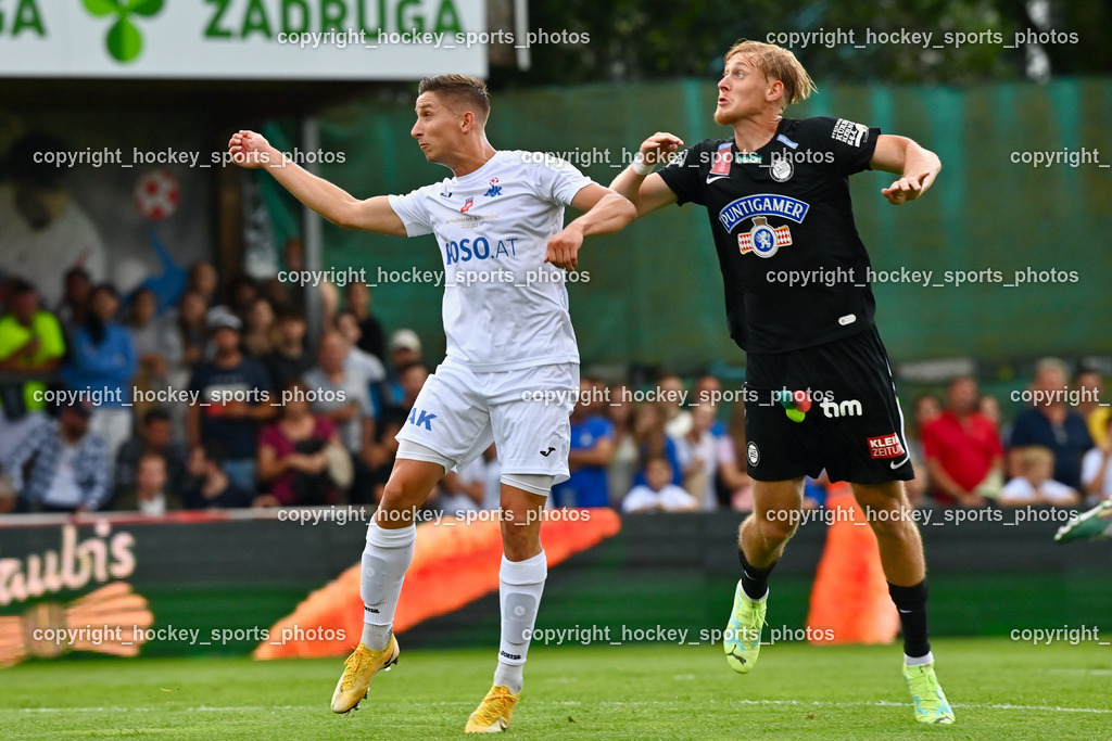 SAK vs. SK Sturm 22.7.2023 | #9 Izidor Erazem Kamsek, #35 Niklas Geyrhofer