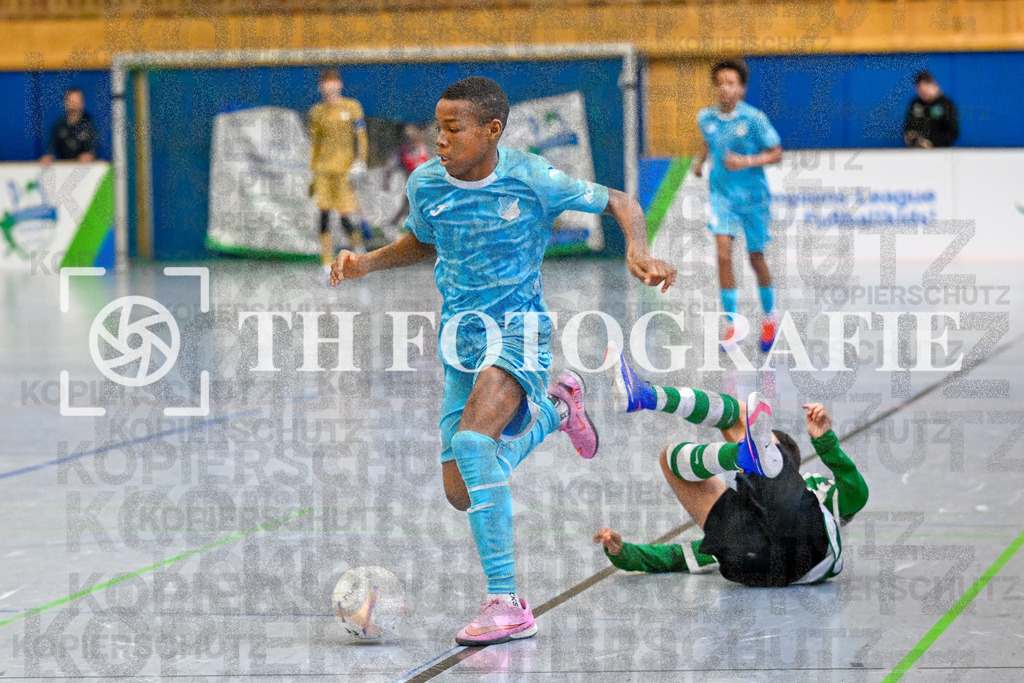 GER, Sporting - TSG Hoffenheim, Fussball, U14 Hallenturnier, PS-Immo-Cup 2026, 18.01.2026 | Sporting, TSG Hoffenhiem