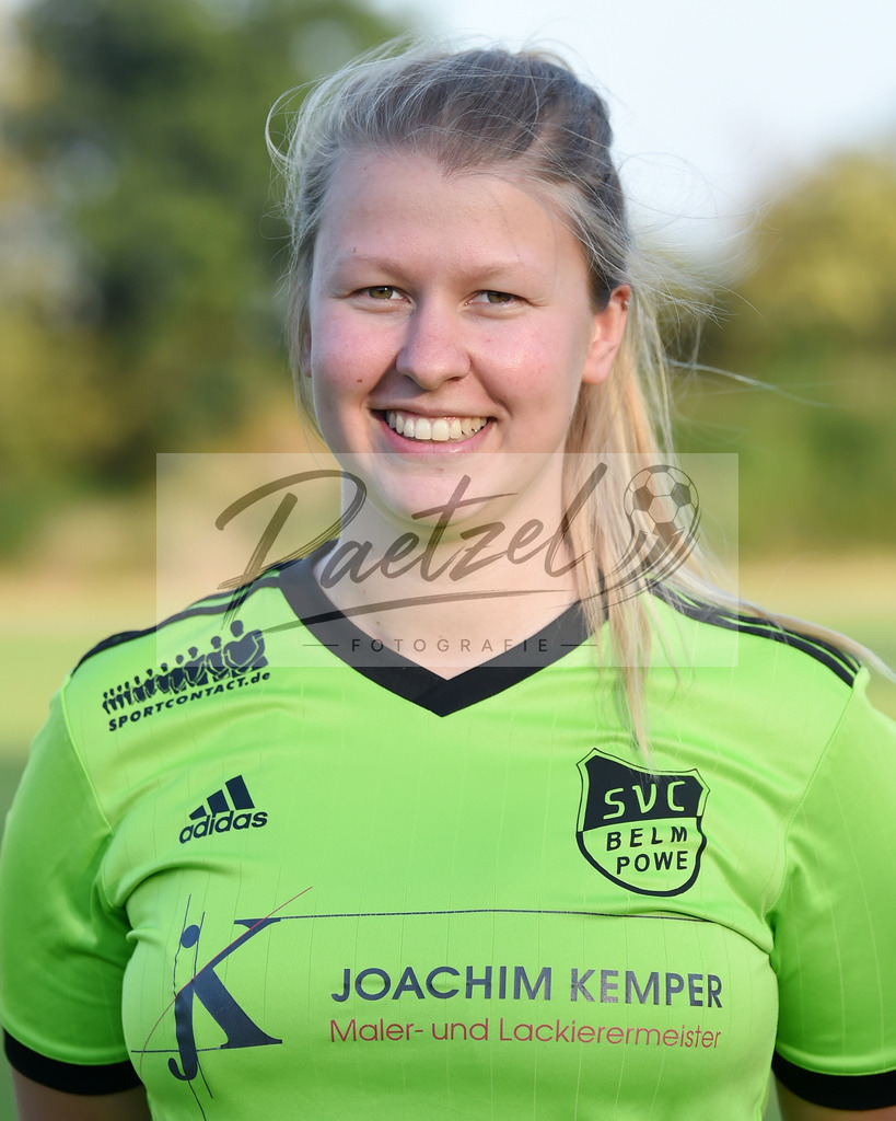 TEABEL20200810_0007 | Fussball, Frauen:   bei der Team Presentation SVC Belm-Powe auf der Sportanlage am Heideweg am 10.08.2020 in Belm, Deutschland. - Realisiert mit Pictrs.com