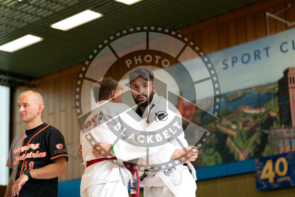 20240915PBB1597 | Athletes compete during the Grappling Industries’ grappling and Brazilian jiu-jitsu competition in Berlin, on September 15, 2024.