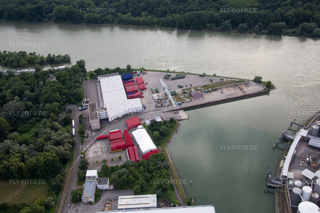 Luftbild: Remondis im Ortsteil Rheinau in Mannheim im Bundesland Baden-Württemberg in Deutschland. Foto: IMG_090952.jpg vom 04.07.2016 durch Werner Riehm/FLY-FOTO.de