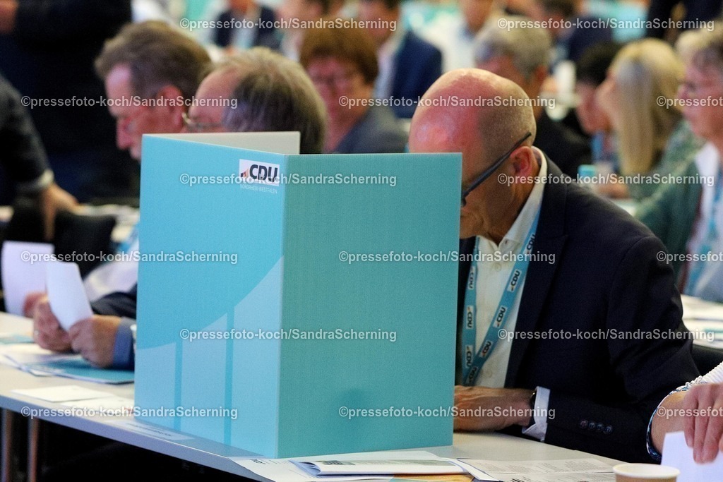xsscx30082502043 | 30.08.2025, xsscx, Die Wahl zum Landesvorsitzenden der CDU NRW auf dem 47. Landesparteitag der CDU Nordrhein-Westfalen mit dem Motto - SO! geht kommunal - im World Conference Center in Bonn Nordrhein-Westfalen Deutschland