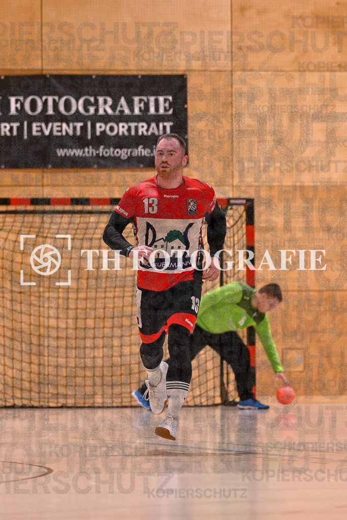 GER, SG Maulburg/Steinen - HSG Dreiland, Handball, Landesliga Suedbaden, 4. Spieltag, Saison 2024/2025, 12.10.2024 | Andre Leuchtmann (SG Maulburg/Steinen, #13)GER, SG Maulburg/Steinen - HSG Dreiland, Handball, Landesliga Suedbaden, 4. Spieltag, Saison 2024/2025, 12.10.2024Foto: TH Fotografie/Thomas Hess