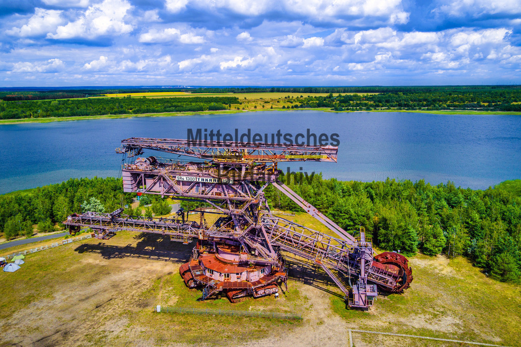 Schaufelradbagger Big Wheel in Ferropolis-LU_0016 | Ferropolis - Stadt aus Eisen - Bagger Big Wheel - Realisiert mit Pictrs.com