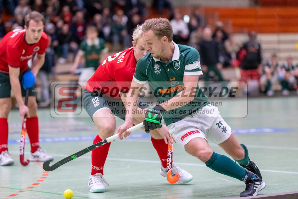 HK_20250110_101205 | 1. Bundesliga Halle Herren Crefelder HTC - Uhlenhorst Mülheim am 10.1.2025 Glockenspitz Halle Krefeld, Krefeld ,
