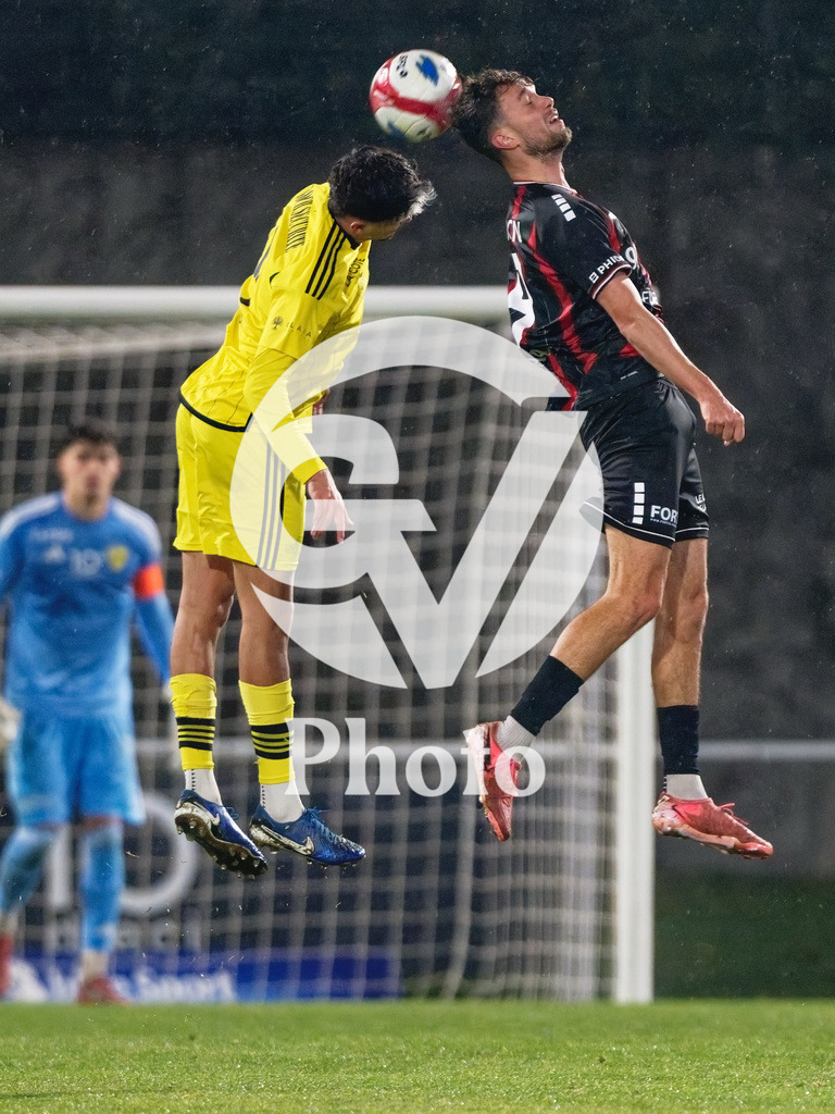 dieci Challenge League - FC Stade Nyonnais v Neuchatel Xamax FCS |  during the dieci Challenge League match between FC Stade Nyonnais and Neuchatel Xamax FCS at Centre sportif de Colovray in Nyon, Switzerland