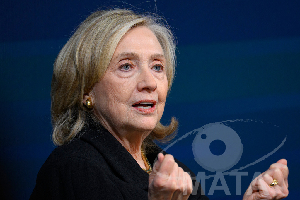 _DWA4093 | Die US-Politikerin Hillary Clinton auf der Veranstaltung Bridging Scholarship and Statecraft im Rahmen der Münchner Sicherheitskonferenz 2026. München, 13.02.2026 Bayern Deutschland  - Realisiert mit Pictrs.com