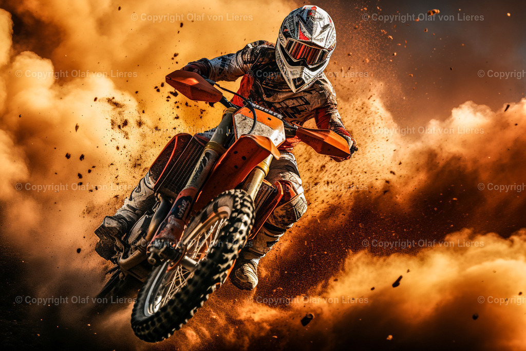 Motocross | Dirt Bike Action im Sand