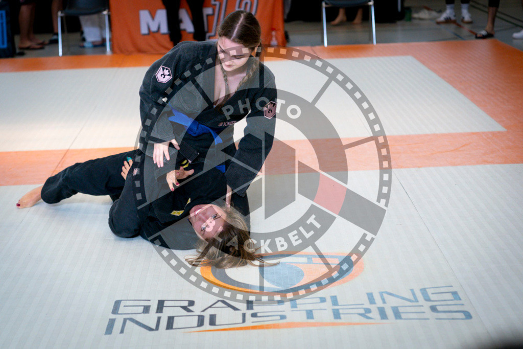 20240915PBB1859 | Athletes compete during the Grappling Industries’ grappling and Brazilian jiu-jitsu competition in Berlin, on September 15, 2024.