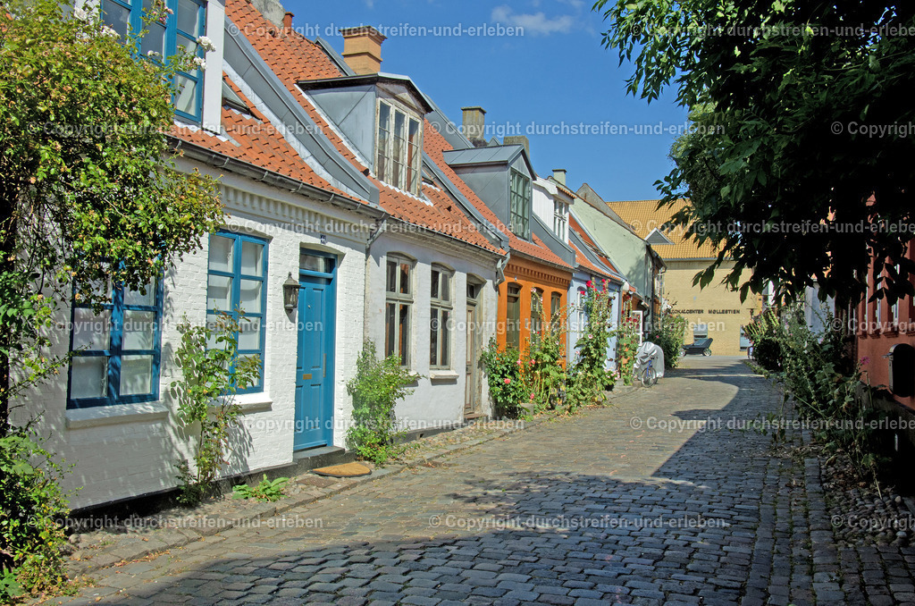 Møllestien in Aarhus | Ein Dorf in der Stadt, Møllestien in Aarhus. - Realisiert mit Pictrs.com