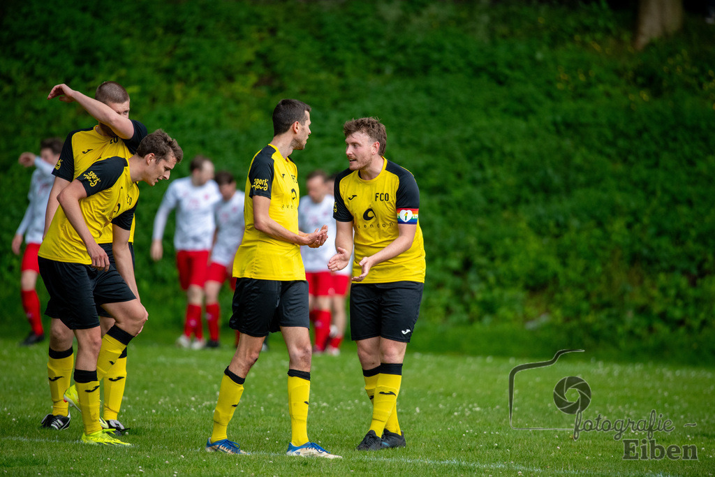 1. FC Ohmstede-SVE Wiefelstede | Herren Kreispokalfinale Jade-Weser-Hunte; 1.FC Ohmestede (gelb) - SVE Wiefelstede (weiß) am 16.06.2024; in Obenstrohe (Plaggenkrugstraße), Photo: Philip Eiben 2024 - Realisiert mit Pictrs.com