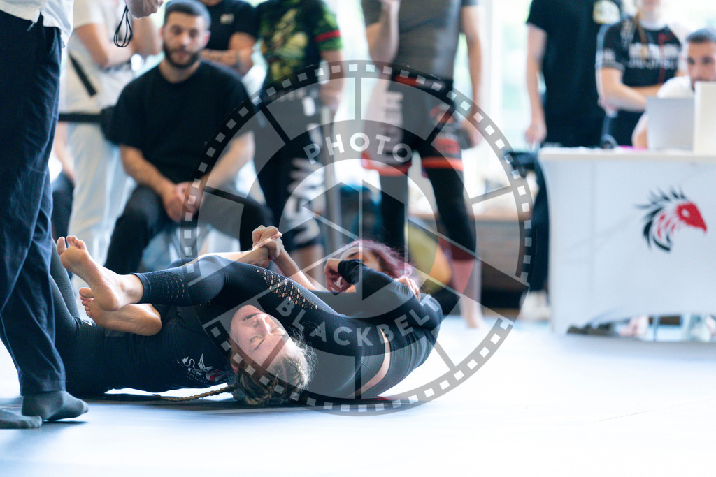 20240608PBB01639 | Fighters compete during the ILLCS VII summer edition luta livre competition in Hannover, Germany, on June 8, 2024.