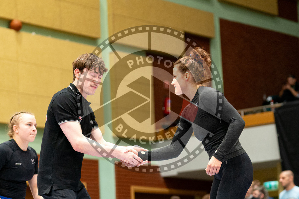 20230916PBB4127 | Fighters compete during the grappling tournement ADCC Trials (European, Middle East and African Championship) in Warsaw, Poland, on September 16, 2023.