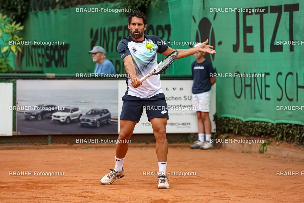 HTC Blau-Weiß Krefeld - LTTC Rot-Weiß Berlin  | Krefeld, Deutschland 21.07.2023, Federico Gaio (HTC Blau-Weiß Krefeld) gegen Alvaro Lopez San Martin (LTTC Rot-Weiss Berlin) ,

bei der 2. Tennis Bundesliga Nord Begegnung zwischen HTC Blau-Weiß Krefeld und LTTC Rot-Weiß Berlin am 21.07.2023 in Krefeld.

(Foto: BRAUER-Fotoagentur)
 
