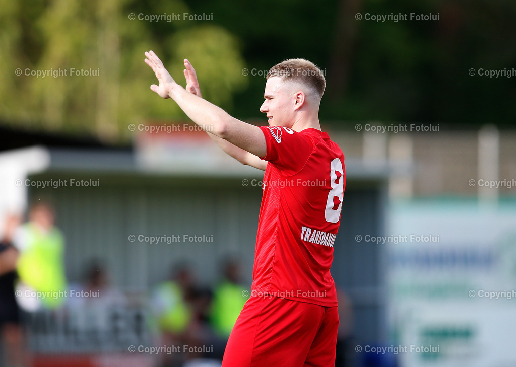 A_LUI_090526_35 | SPORT FUSSBALL LT1 OOE LIGA ASKOE OEDT 1B -UNION GSCHWAND 09.052026 IM BILD:TORSCHUETZE ZUM 4:0 MIRNES CINAC  (OEDT 1B) UND (GSCHWAND) FOTO: FOTOLUI
