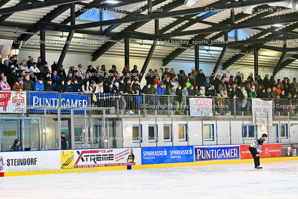ESC Steindorf vs. EHC Althofen | Besucher Ossiachersee Hall, ESC Steindorf vs. EHC Althofen, ESC Steindorf vs. EHC Alhofen am 03.03.2024 in Steindorf (Ossiachersee Halle), Austria, (Photo by Bernd Stefan)