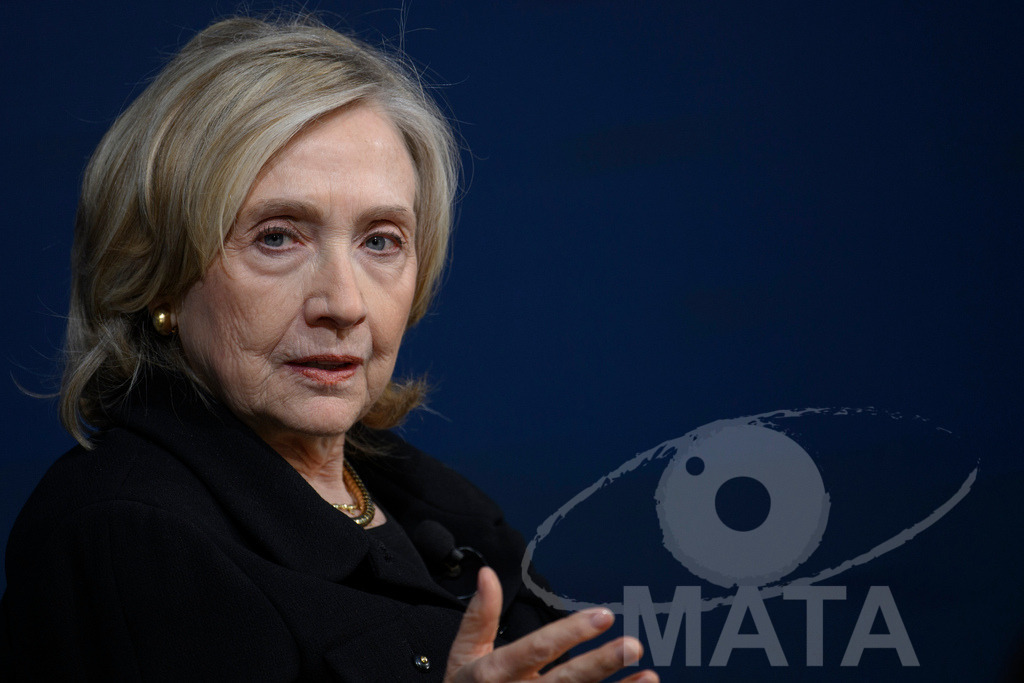 _DWA3794 | Die US-Politikerin Hillary Clinton auf der Veranstaltung Bridging Scholarship and Statecraft im Rahmen der Münchner Sicherheitskonferenz 2026. München, 13.02.2026 Bayern Deutschland  - Realisiert mit Pictrs.com