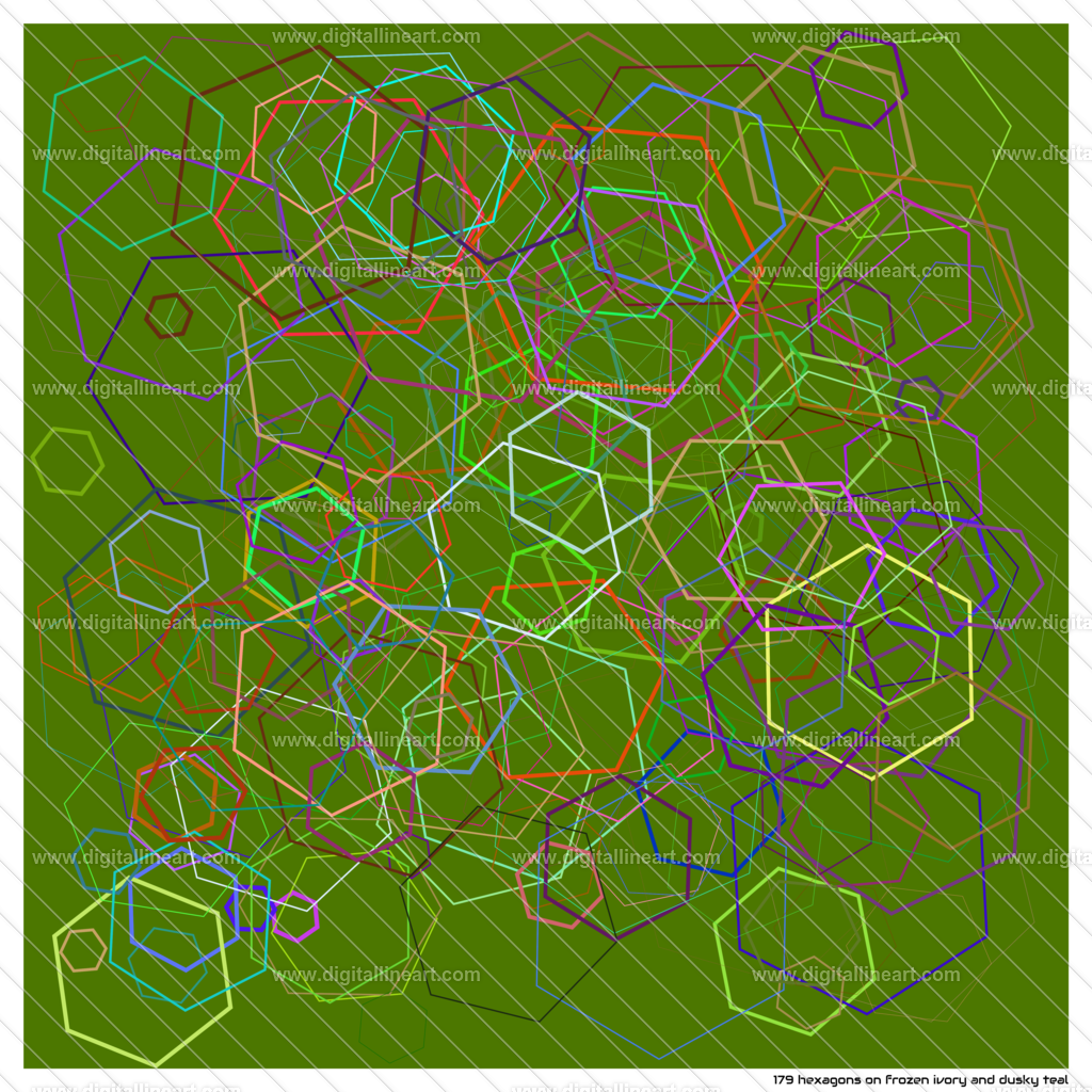 179-hexagons-frozen-ivory-and-dusky-teal | digitallineart - Realisiert mit Pictrs.com