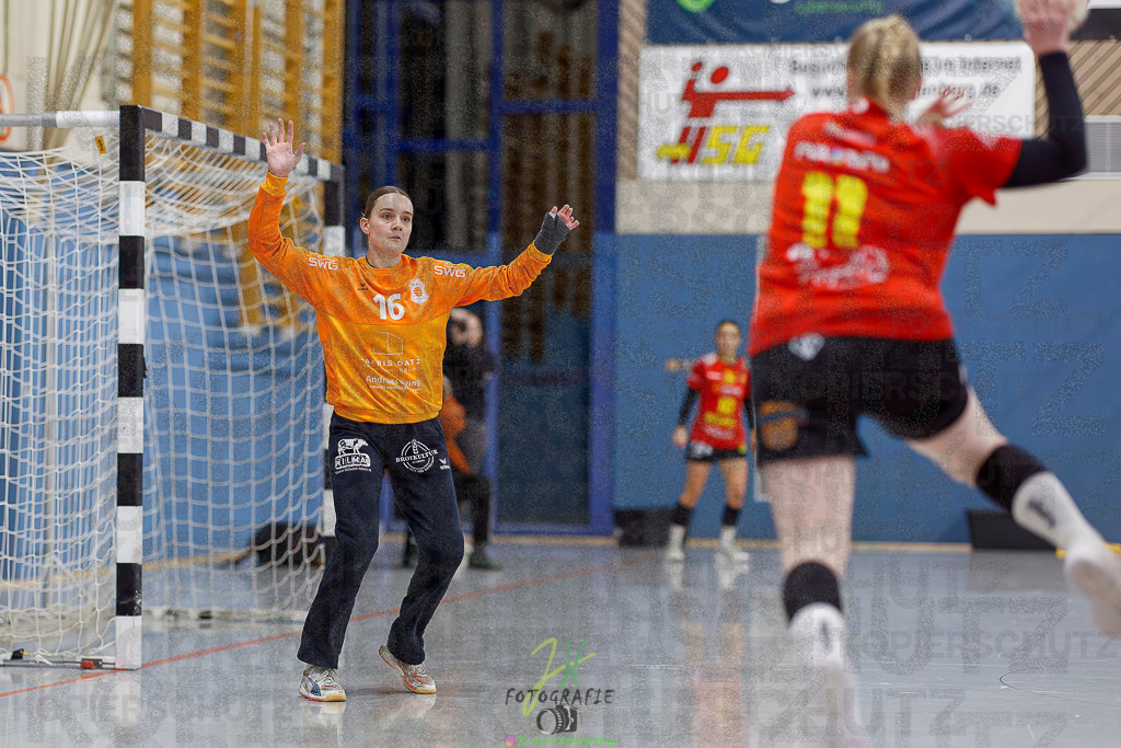Frauen Regionalliga (HHV); HSG Wettenberg - TV Hüttenberg | Frauen Regionalliga (HHV); HSG Wettenberg - TV Hüttenberg am 06.12.2025 in Launsbach (Wettenberg) (Halle GS Launsbach (Wettenberg))Photo © 2025 - Jörg Heinrich - Realisiert mit Pictrs.com