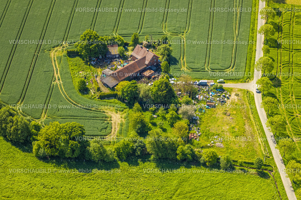 Bottrop230509982Kirchhellen | Luftbild, Hof an der Burgstraße, Kirchhellen, Bottrop, Ruhrgebiet, Nordrhein-Westfalen, Deutschland