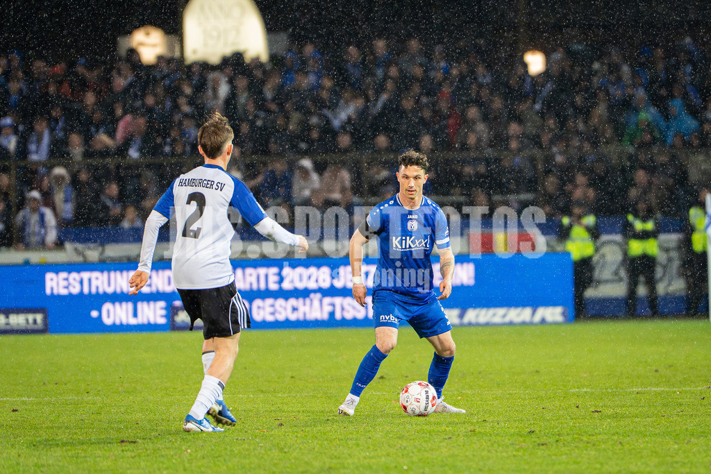 Fußball I Herren I Saison 2025-2026 I Regionalliga Nord I 24. Spieltag I SV Meppen - Hamburger SV II I 1851 | jns.sportfotos - Realisiert mit Pictrs.com