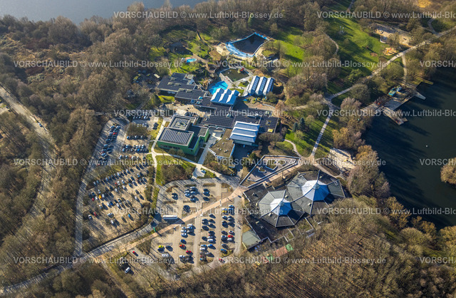 Dortmund240101716 | Luftbild, Revierpark Wischlingen, Solebad Wischlingen, Parkplätze, Huckarde, Dortmund, Ruhrgebiet, Nordrhein-Westfalen, Deutschland