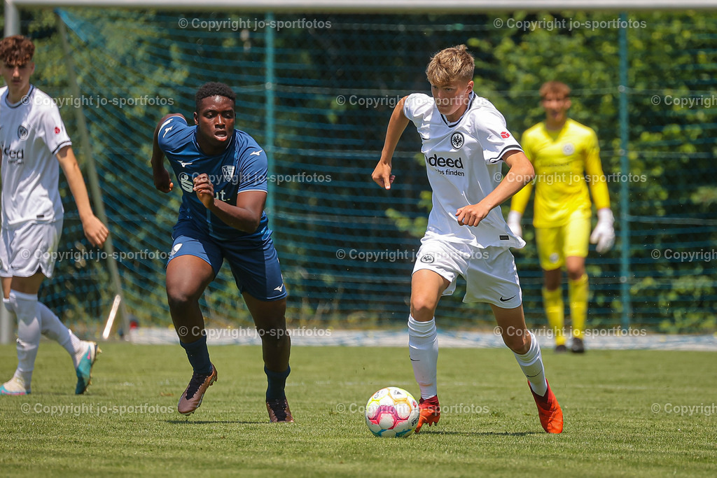 BQ3I5858 | 17.06.2023; Testspiel; Rasenplatz Offdilln; VfL Bochum U17 - Eintracht Frankfurt U17; Ergebnis: 3:1 (1:1)