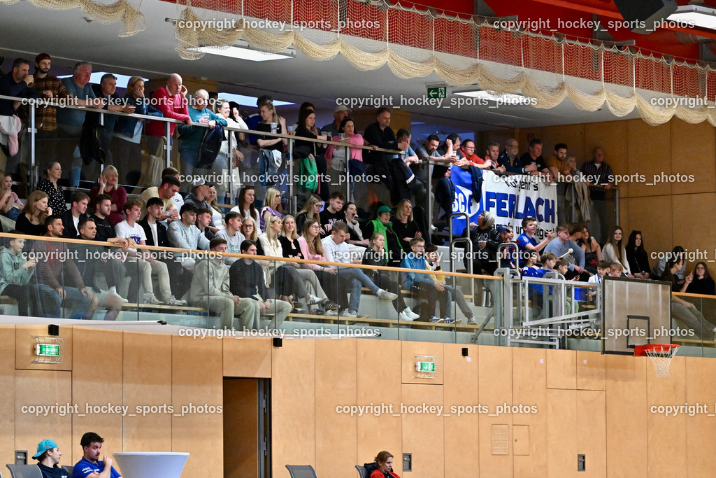 SC Ferlach vs. ALPLA HC Hard | Besucher Ballspielhalle Ferlach, SC Ferlach vs. ALPLA HC Hard, SC Ferlach vs. ALPLA HC Hard am 05.04.2025 in Ferlach (Ballspielhalle Ferlach), Austria, (Photo by Bernd Stefan)