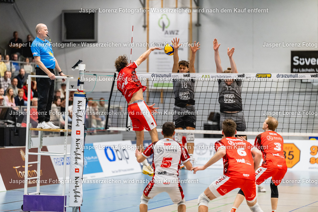 Volleyball I Herren I Saison 2026-2027 I 2. Bundesliga Nord I 06. Spieltag I Kieler TV - VV Humann Essen | Jasper Lorenz Fotografie - Realisiert mit Pictrs.com