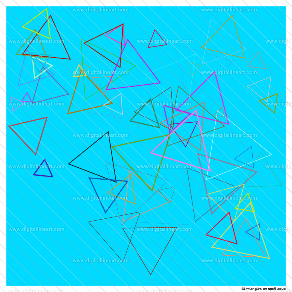 61-triangles-spell-aqua | digitallineart - Realisiert mit Pictrs.com