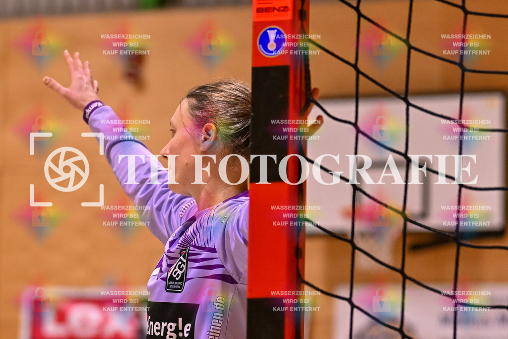 GER, SG Maulburg/Steinen - TuS Helmlingen, Handball, Suedbadenliga, 14. Spieltag, Saison 2023/2024, 17.02.2024 | Antje Matschenz (SG Maulburg/Steinen, #01)

GER, SG Maulburg/Steinen - TuS Helmlingen, Handball, Suedbadenliga, 14. Spieltag, Saison 2023/2024, 17.02.2024

Foto: TH Fotografie/Thomas Hess