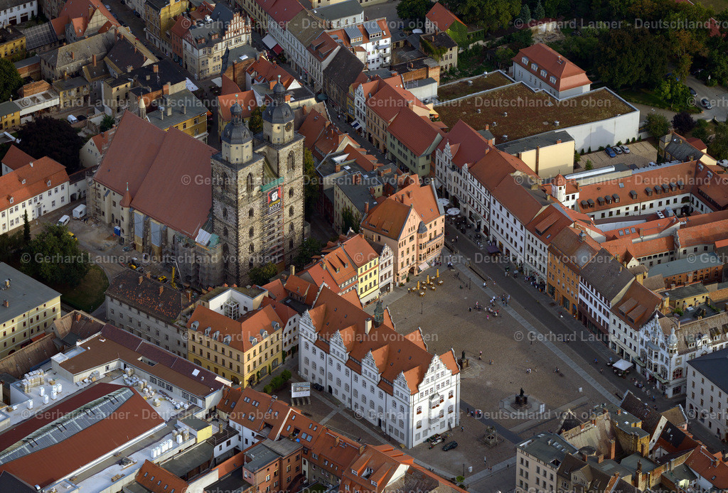 3293864 | Marktplatz mit Stadtkirche St.Marien zu Wittenberg, Lutherstadt Wittenberg