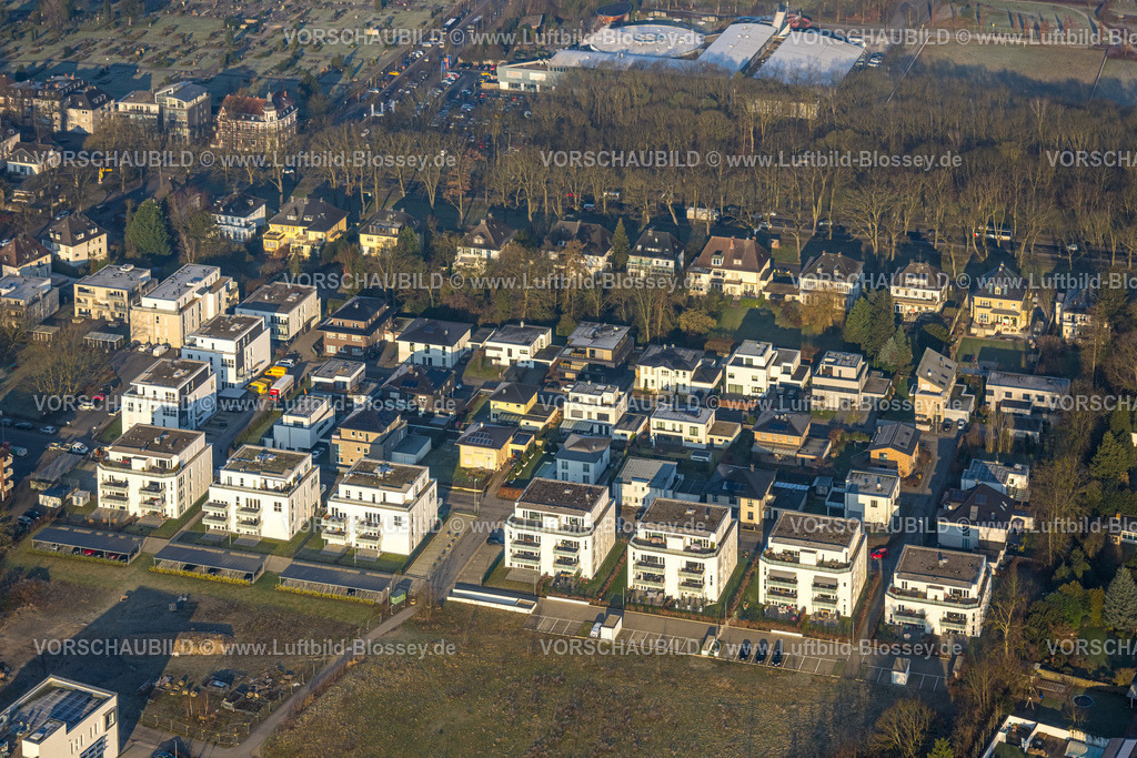 Hamm250200666Osten | Luftbild, Wohnsiedlung Paracelsuskarree, hinten das Maximare Erlebnisbad, Mitte, Hamm, Ruhrgebiet, Nordrhein-Westfalen, Deutschland