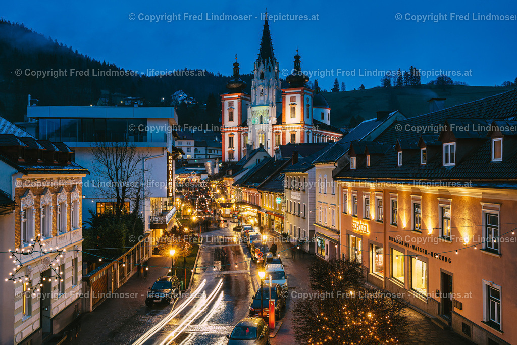 Mariazell Advent Basilika Blaue Stunde 22122019--2 | Fotos und Fotoprodukte - Realisiert mit Pictrs.com