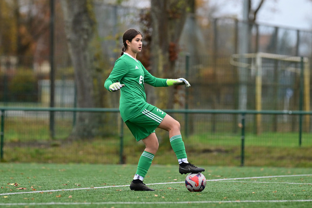 Fußball I Juniorinnen I Saison 2025-2026 I Regionalliga Nord I 7. Spieltag I Hamburger SV U17 - SpVg Aurich U17 I 02609 | Der Sportfotograf. - Realisiert mit Pictrs.com