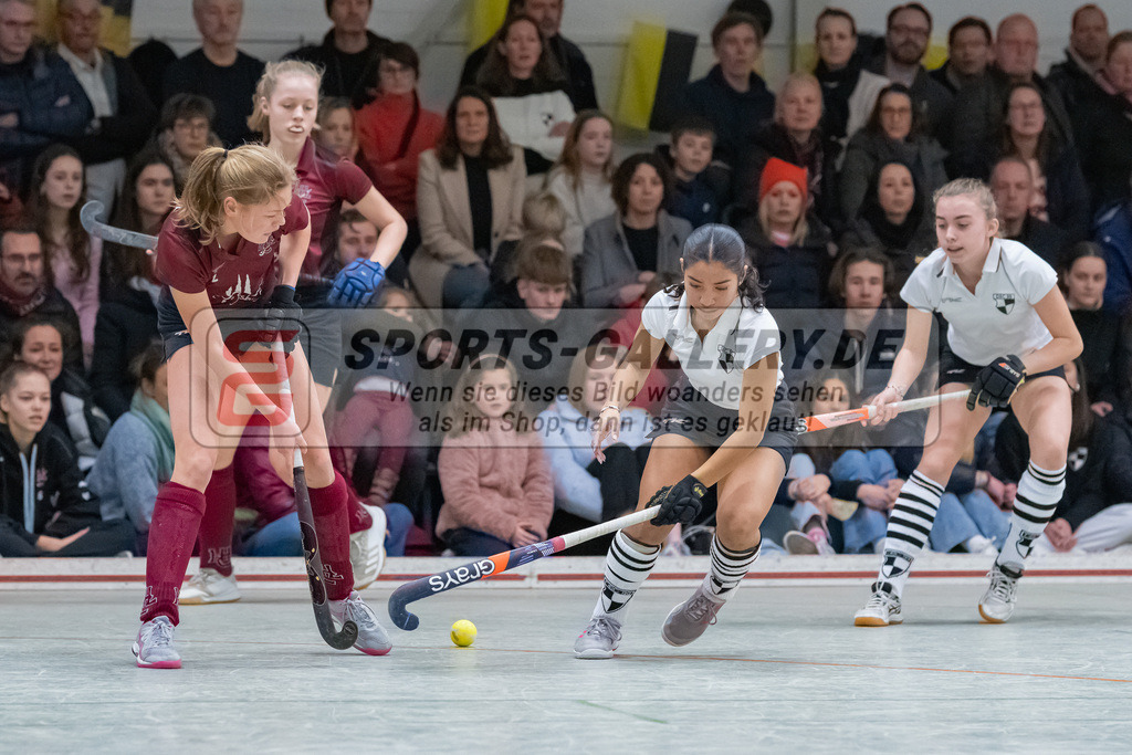 HK_20230226_105078 | Deutsche Meisterschaft WU16 Spiel um Platz 7 Düsseldorfer SC - HC Ludwigsburg am 26.2.2023 DSC 99, Düsseldorf ,