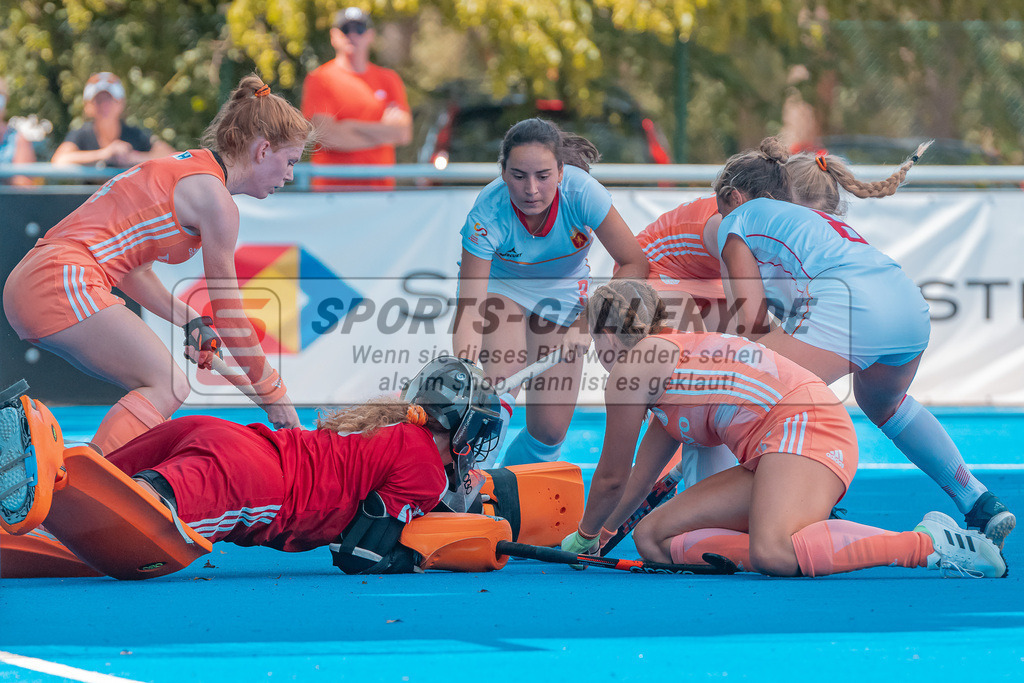 HK_20230711_101090 | Euro Hockey WU18 Spain vs Netherlands Championship Girls &amp; Boys am 11.7.2023 CHTC , Krefeld ,