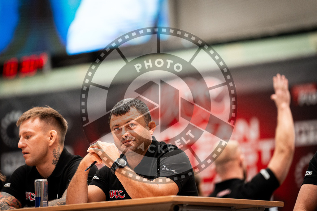 20250906PBB0222 | Fighters compete during the ADCC European Trials  competition in Warsaw, Poland, on September 6, 2025.
